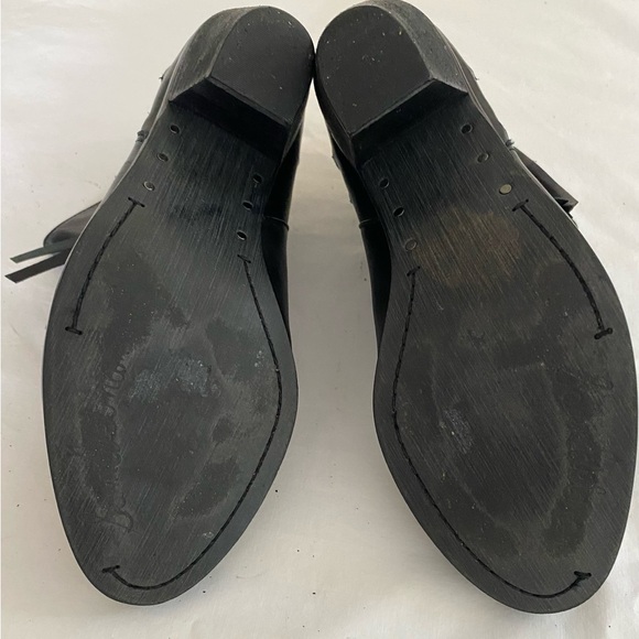 Sam Edelman Black Leather Ankle Booties Sz. 8 - Picture 5 of 9